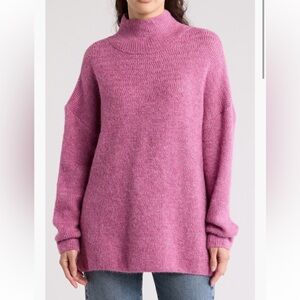 TOPSHOP oversized mockneck Women's Sweater